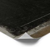 真珠のイヤリングK. Oroojプロファウンディズムを持つ女の子 ポスター (角)