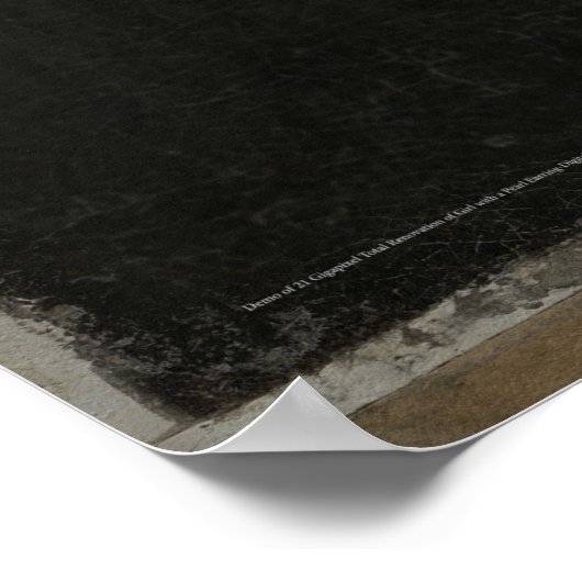 真珠のイヤリングK. Oroojプロファウンディズムを持つ女の子 ポスター (角)