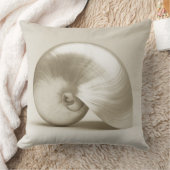 真珠のオウムガイの貝殻 クッション (ブランケット)