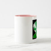 真珠のコーヒー・マグ ツートーンマグカップ (中央)