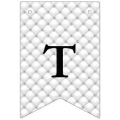 真珠のダイヤモンドのプリンセスの王冠の女の赤ちゃんの魅力 バンティングフラッグ (第2の旗)