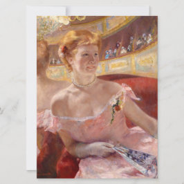 真珠のネックレス&ピンクドレスを着たアメリカ人女性 カード