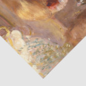 真珠のネックレス&ピンクドレスを着たアメリカ人女性 薄葉紙 (詳細)