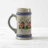 真珠のピンクの花サンダー_コーブ ビールジョッキ (左)