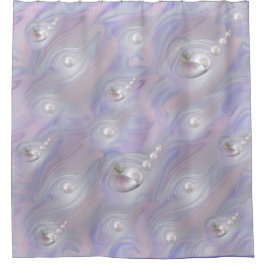 真珠の与え誕生の母 シャワーカーテン