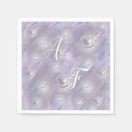 真珠の与え誕生の母 スタンダードカクテルナプキン