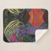 真珠の別の女の子 シェルパブランケット (正面(横))