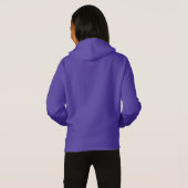 真珠の女の子P名モノグラムのアパレルを意味する Tシャツ (裏面フル)