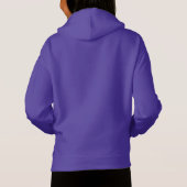 真珠の女の子P名モノグラムのアパレルを意味する Tシャツ (裏面)