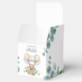 真珠の待ちクマeucalyptusバルーン赤ちゃんシャワー フェイバーボックス (オープン)