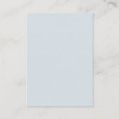 真珠の待ち赤ちゃんシャワーおむつラッフルチケット エンクロージャーカード (裏面)