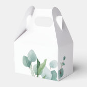 真珠の待ち赤ちゃんシャワーウッドランドベア動物 フェイバーボックス (裏面サイド)