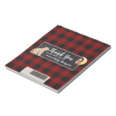 真珠の待ち赤ちゃんシャワー格子状キャンディバーラップ ノートパッド (回転)