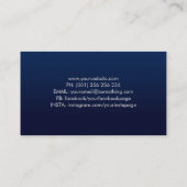 真珠の木 – カラフル葉 名刺 (裏面)