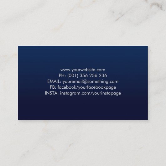 真珠の木 – カラフル葉 名刺 (裏面)