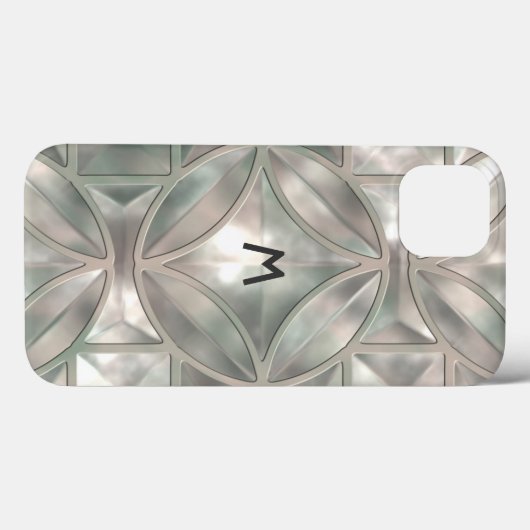 真珠の模造の母 Case-Mate iPhoneケース (裏面 (横))