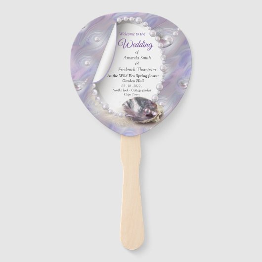 真珠の母と渦巻く交響曲 ハンドファン (正面)