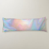 真珠の母に青のモノグラム名 | ボディピロー (裏面)