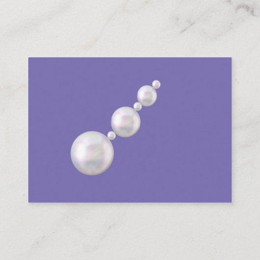 真珠の母は液体の渦巻きのように結合 エンクロージャーカード (裏面)