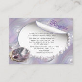 真珠の母は液体の渦巻きのように結合 エンクロージャーカード (正面)