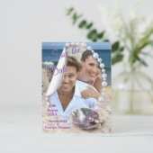 真珠の母は液体の渦巻きのように結合 案内ポストカード (スタンド正面)