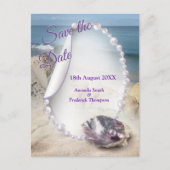 真珠の母は液体の渦巻きのように結合 案内ポストカード (正面)