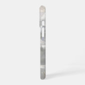 真珠の母貝パターン iPhone 16ケース (左側面)