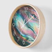 真珠の母 壁時計 (傾斜)