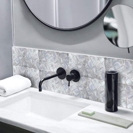 真珠の母 – Cells Collage N12 タイル