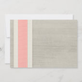 真珠の結婚式招待状 招待状 (裏面)