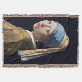 真珠の耳飾りの少女 1665 スローブランケット