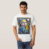 真珠の耳飾りの少女 1 Tシャツ (正面フル)