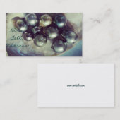 真珠の豪華な名刺 名刺 (正面/裏面)