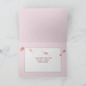 真珠の貝殻 ウェディングおめでとう カード (内部)