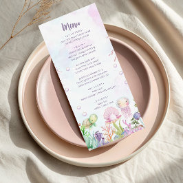 真珠の赤ちゃんシャワーの下で メニュー