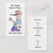 真珠の車のな名刺 名刺 (正面/裏面)