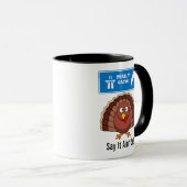 真珠の門に向かうトルコ マグカップ (正面右)