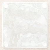 真珠の黄金の木の母 ガラスコースター (裏面)