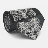 真珠の黒母 ネクタイ (ロール)