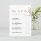 真珠は花嫁が本当に新郎のゲームを知っている 招待状 (スタンド正面)