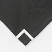 真珠アステカ:メキシカンオレンジの花の輝き フリースブランケット (角)