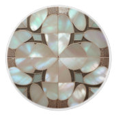 真珠アートの美しインスパイアいユニーク セラミックノブ (正面)