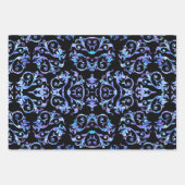 真珠エレガントモチーフの母 ラッピングペーパーシート (正面)