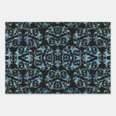 真珠エレガントモチーフの母 ラッピングペーパーシート (正面3)