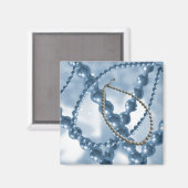 真珠エレガント磁石 マグネット (正面/裏面)