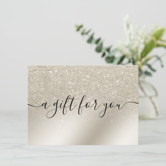 真珠グリッターアイボリーグラデーション金ゴールドスプレー (スタンド正面)