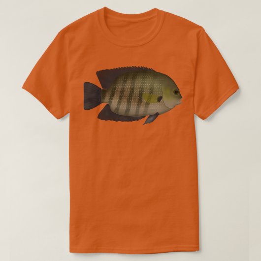 真珠スポット Tシャツ (デザイン正面)