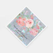 真珠フェイクの母 スタンダードランチョンナプキン (角)