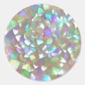 真珠フェイクの母 ラウンドシール (正面)