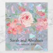 真珠フェイクの母 ワインラベル (シングルラベル)